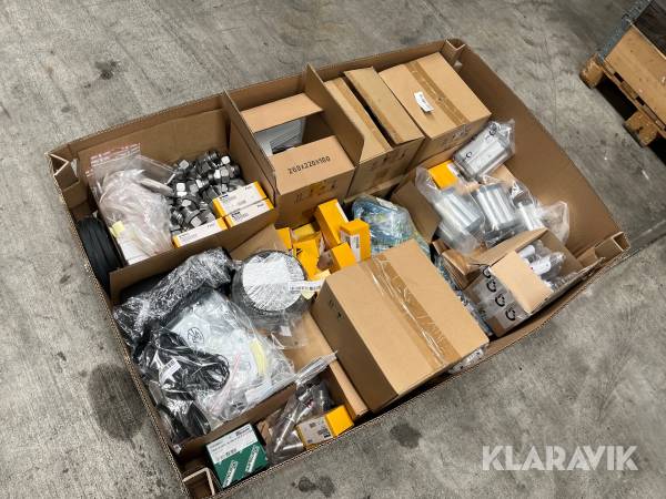 Blandet lot fittings og kameraudstyr