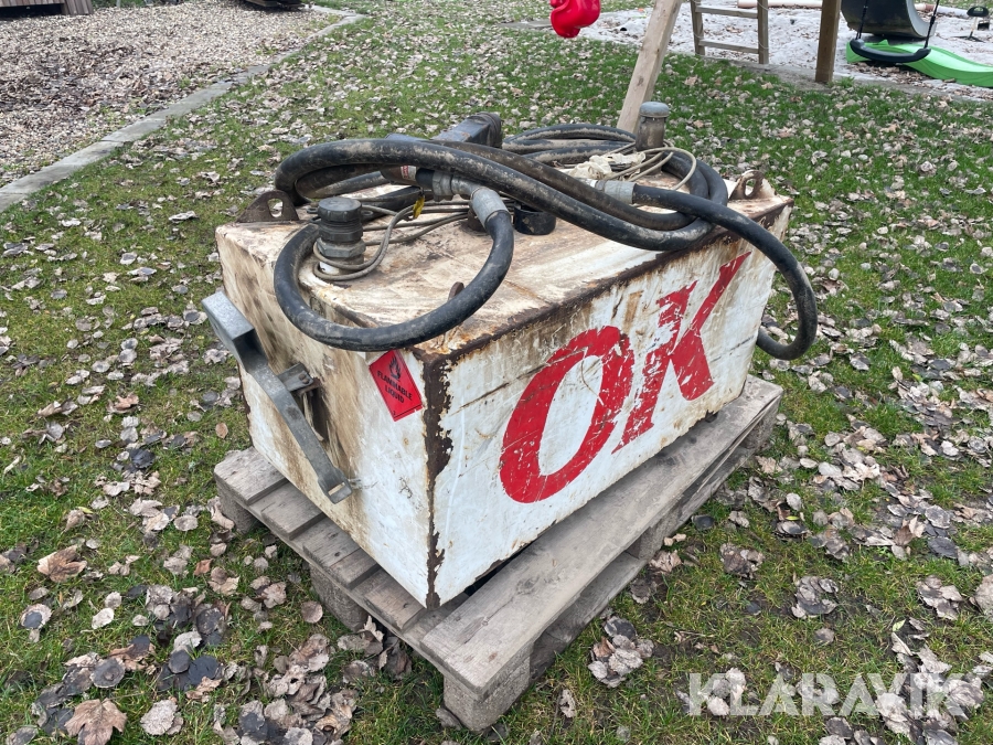 Transportabel Diesel Tank 300liter