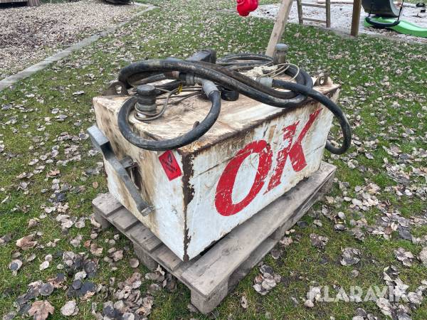 Transportabel Diesel Tank 300liter