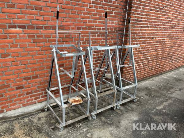 Dunk stativer Denios til 60L dunke 3 styk.