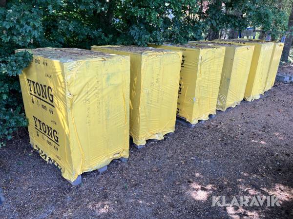 Porebeton plader Ytong 150 x 200 x 600 290 styk