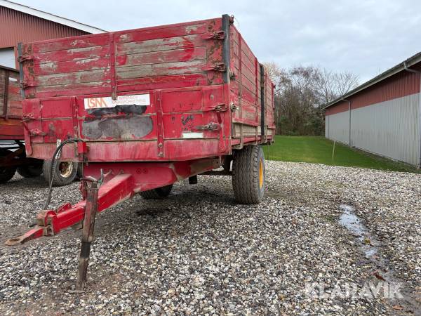 Vogn TIM 6,6 tons med tre vejs tip