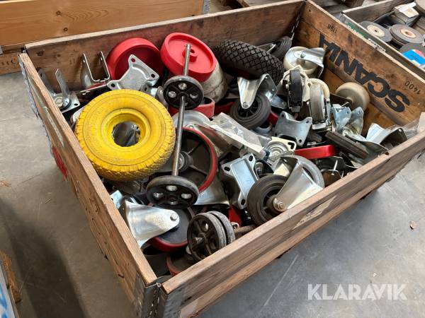 Hjul - assoterede størrelse og type