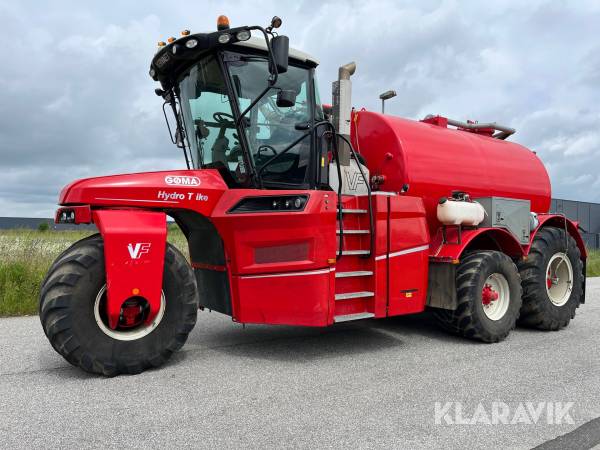 Selvkørende gyllevogn  Vervaet Hydrotrike