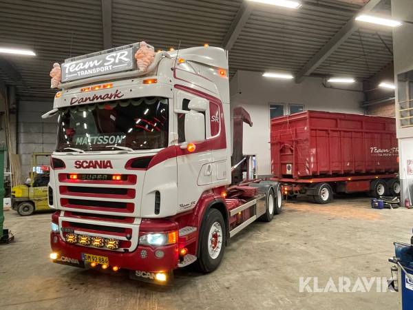 Lastbil med hænger Scania R620