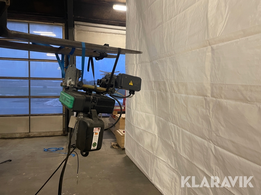 Elektrisk talje Verlinde VL5 med løbekat 