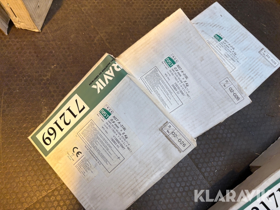 Svejsetråd NST A-316L - 3 ruller