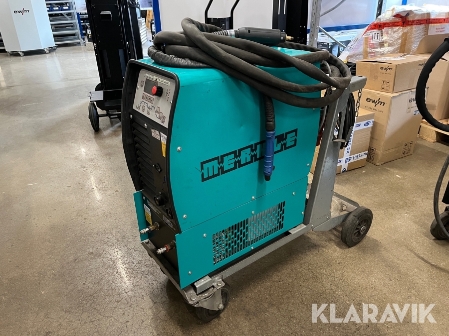 Svejsemaskine Merkle Logittig 300 vandkølet. AC/DC TIGsvejser