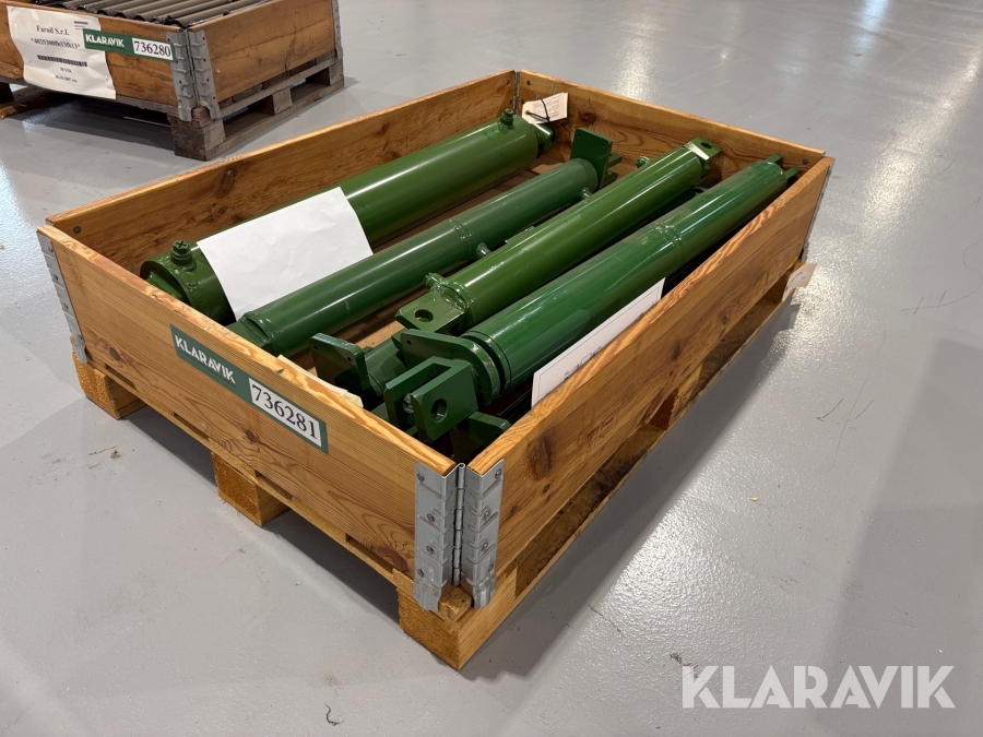 Diverse hydraulikstempler - 7 stk