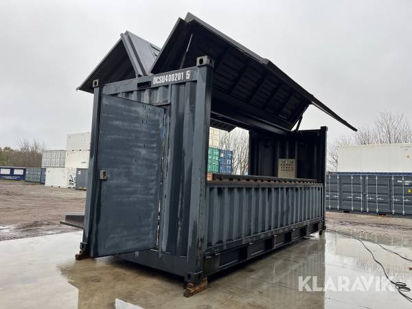 Container indrettet som bar