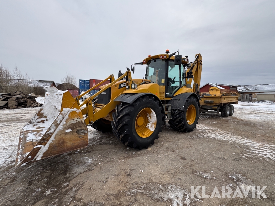 Rendegraver Hydrema 928F med NC trailer