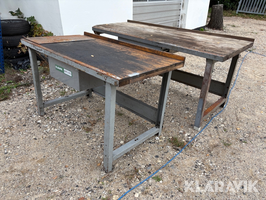 Arbejdsborde - 2 styk