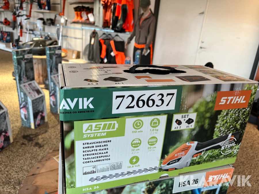 Hækkeklipper Stihl HSA26 mini