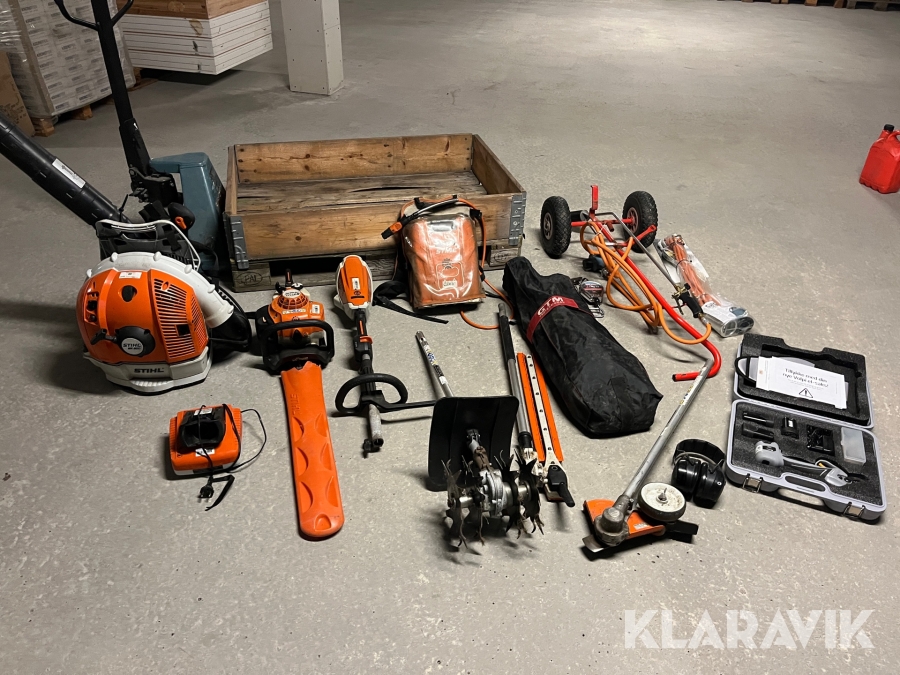 Blandet havemaskiner Stihl BR600/KMA130R/HS62RC