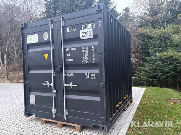 Container Isoleret 10 fod YS-22G1-1 Indrettet som værksted