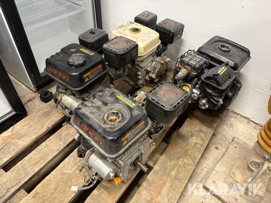 Assorterede motorer - 4 styk