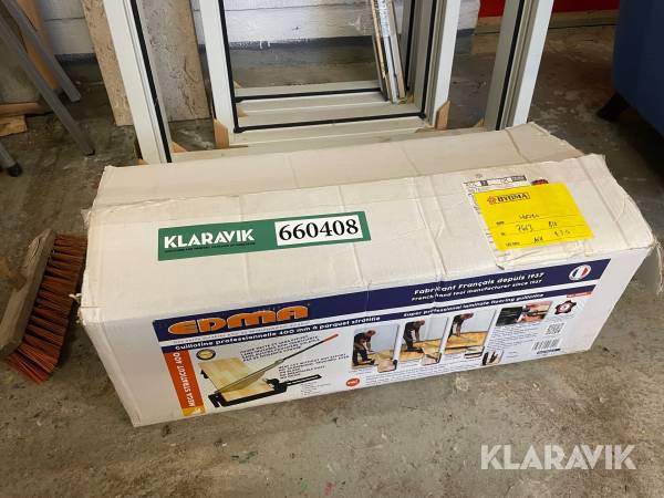 Laminatgulv saks Edma Mega straiticut 400