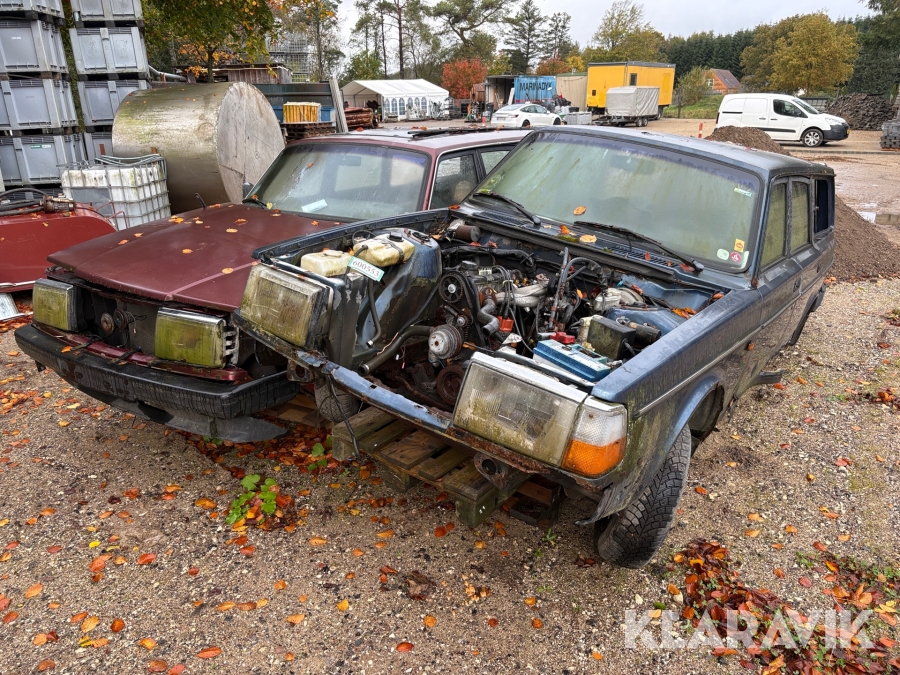 Personbiler Volvo 240-GL 2 styk