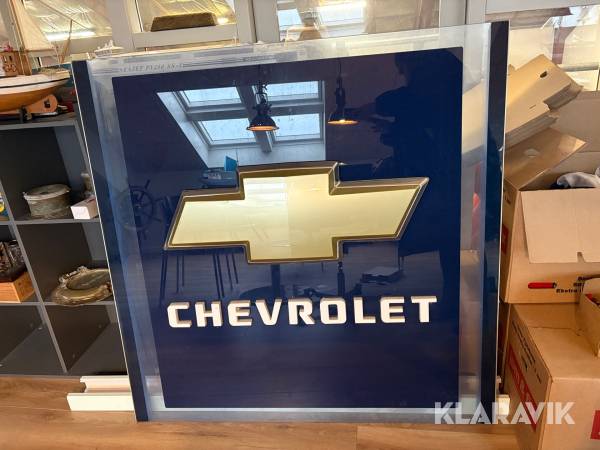 Skilt Chevrolet