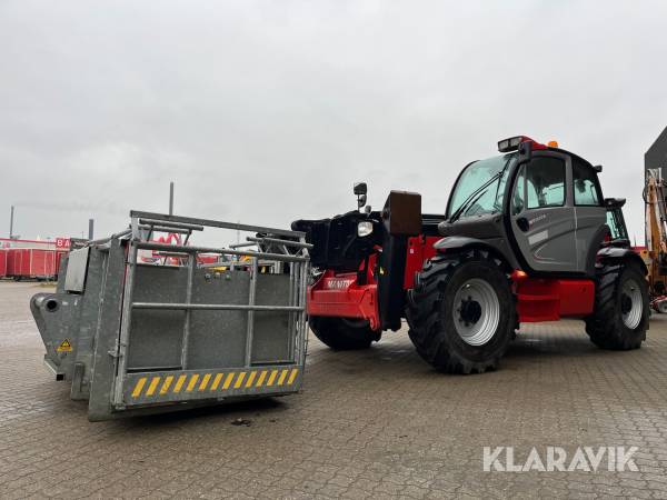 Teleskoplæsser Manitou MT1840A med kurv og gafler