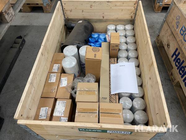 Blandet Lot af diverse filtre