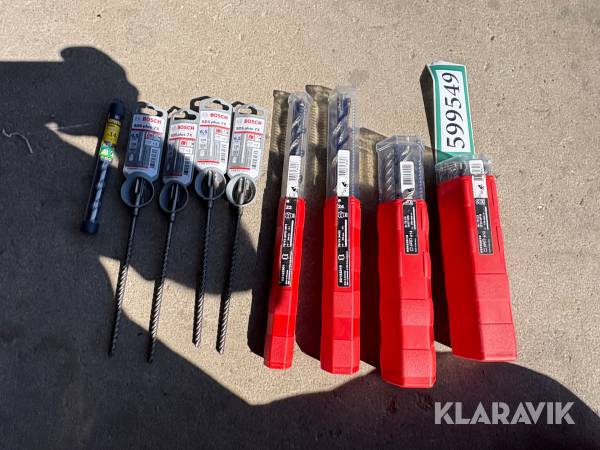 Assorteret bor Hilti / Bosch