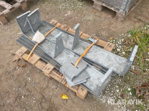 Sokkelaffugter Galvaniseret 2 stk
