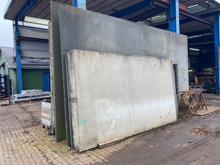 Sandwich beton elementer