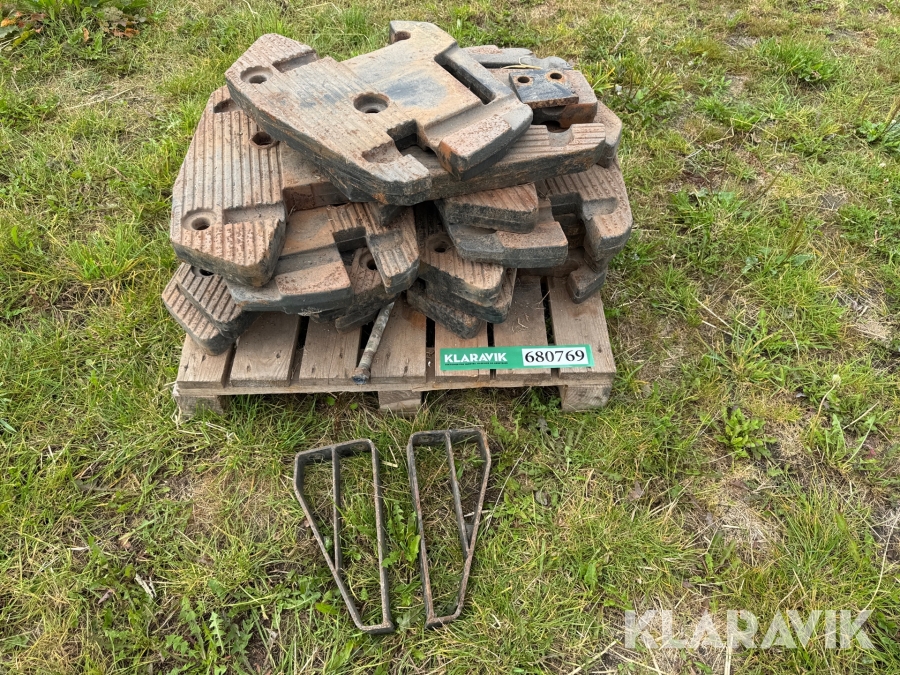 Frontvægte Valtra 37,5 kg