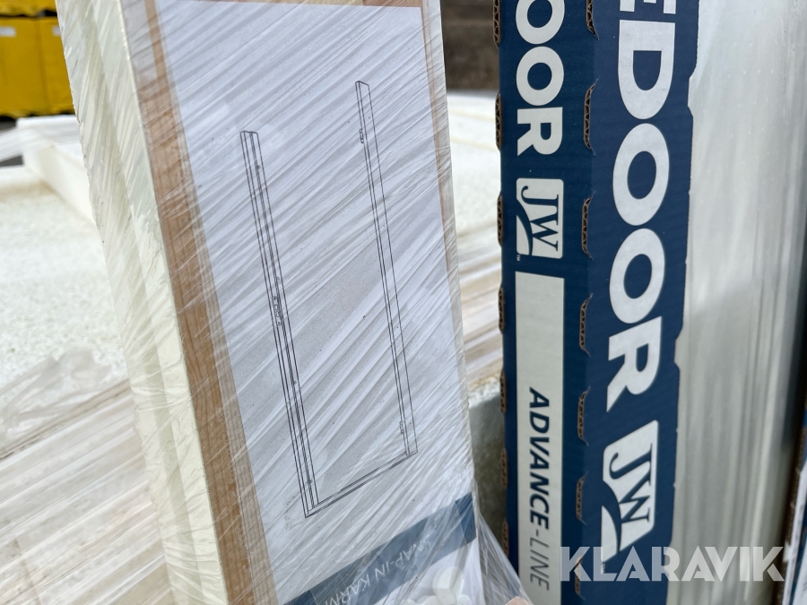 Dørplader glas. Swedoor 5 styk