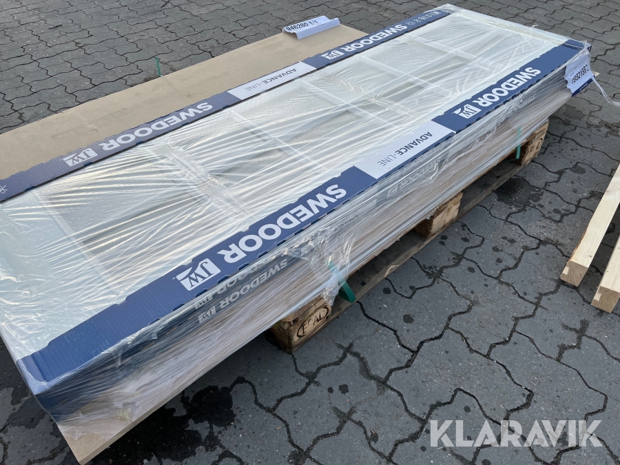 Dørplader glas. Swedoor 5 styk