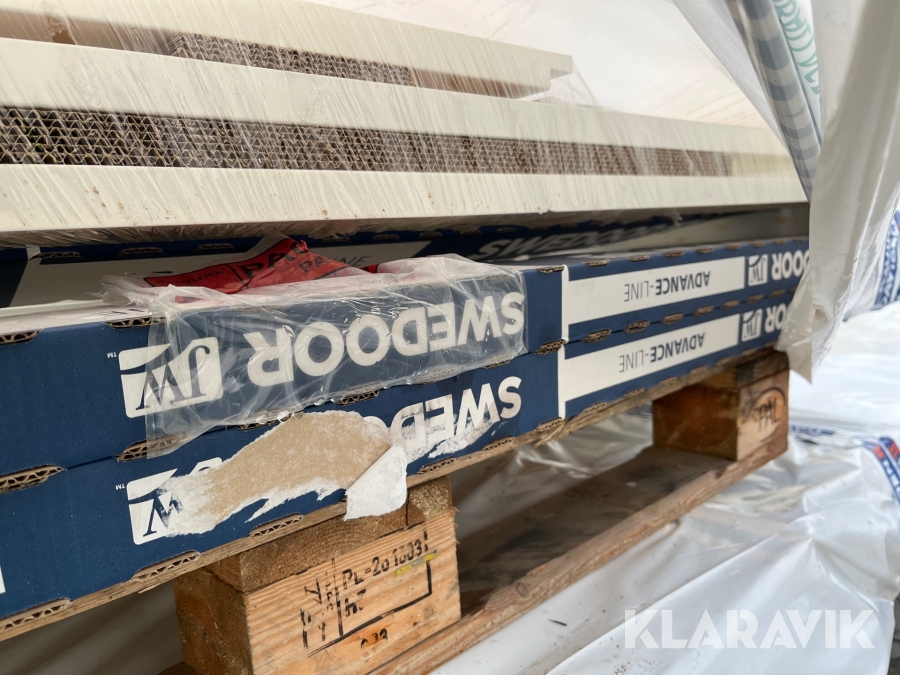 Dørplader glas. Swedoor 5 styk