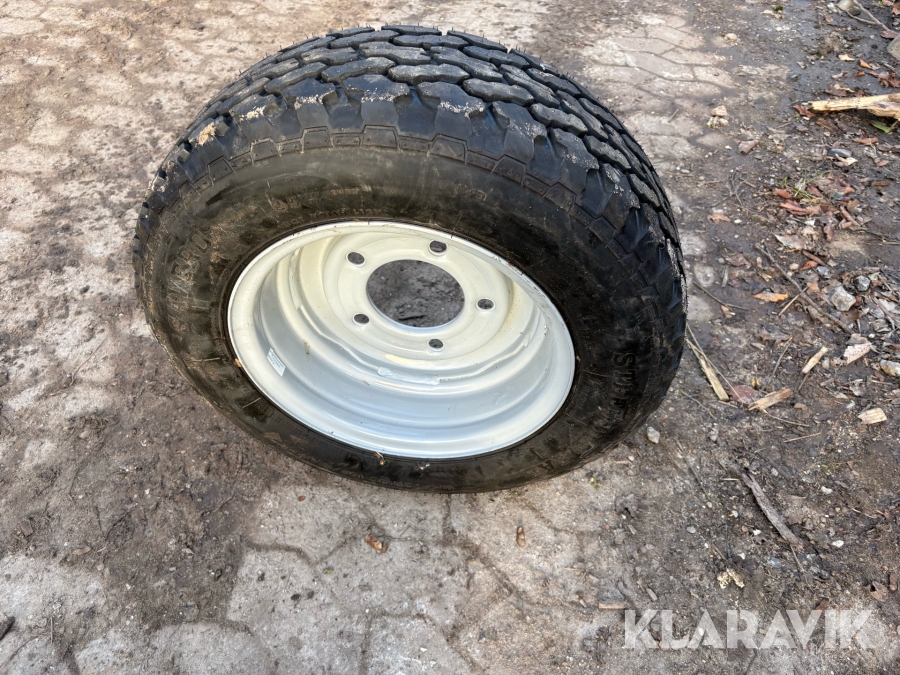 Trailerhjul Savero Steel Radial med fælg og dæk