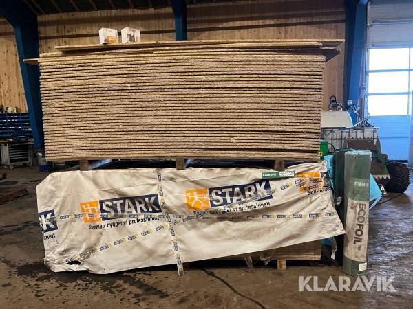 Akustikplader loft Troldtekt 600x2400 mm