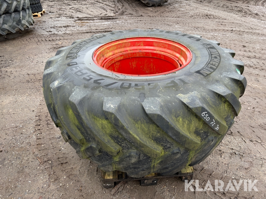 Tvillingehjul Michelin Axiobib 1 styk