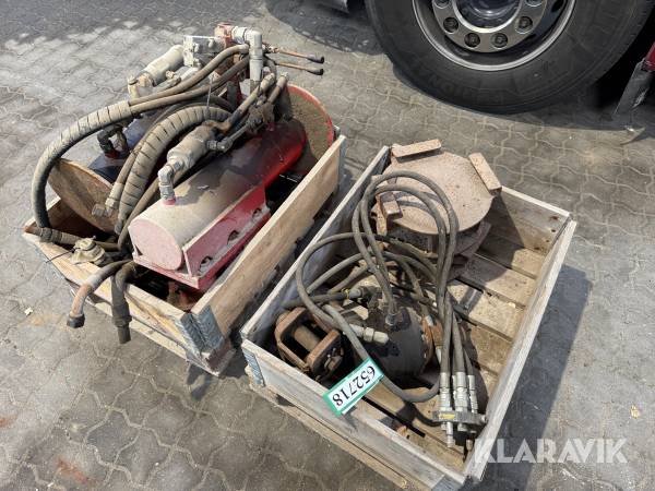 Lot -Hydraulikstempler med rotator