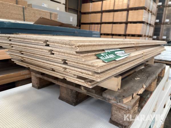 Gulvspånplader 6 styk