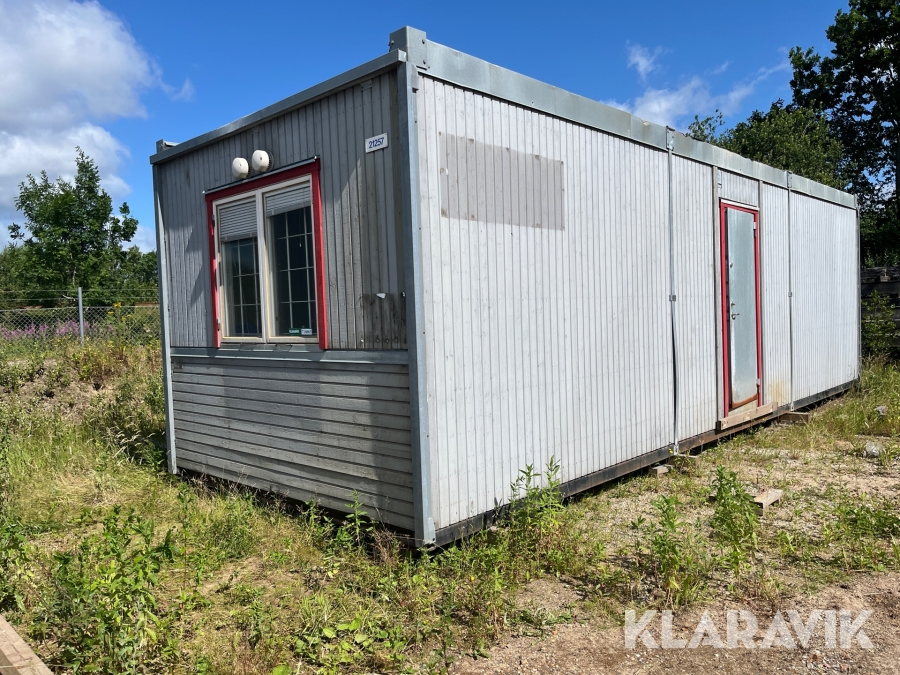 Kontor modul med køkken og toilet