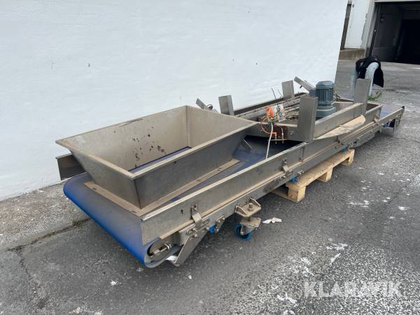 Transportbånd Conveyor Lines LTD oscillating Belt conveyor