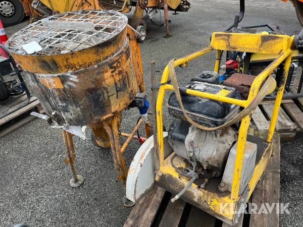 Betonblander/Asfaltskærer Soroto/Wacker L-30/ BFS 1345BZ