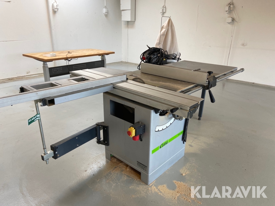 Bordrundsav Luna Bcs250 p med spånsuger