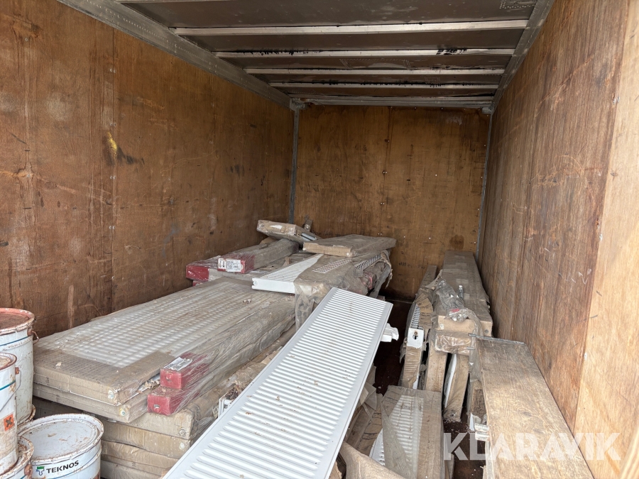 Parti med radiatorer I flere størrelser