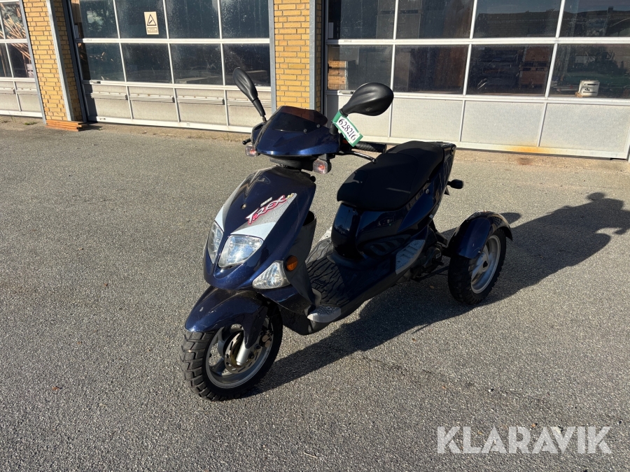 Scooter 30’er Pgo T-Rex 50 3 hjulet