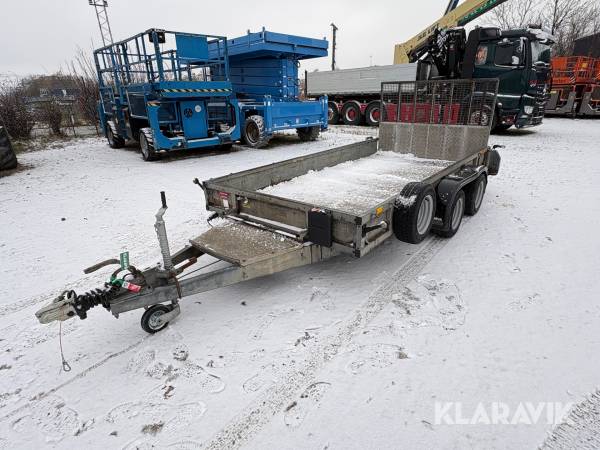 Maskintrailer Ifor Williams GP 126 GM