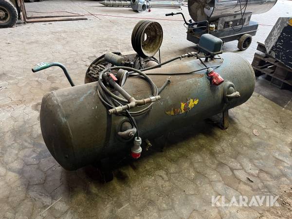 Luft tank med kompressor