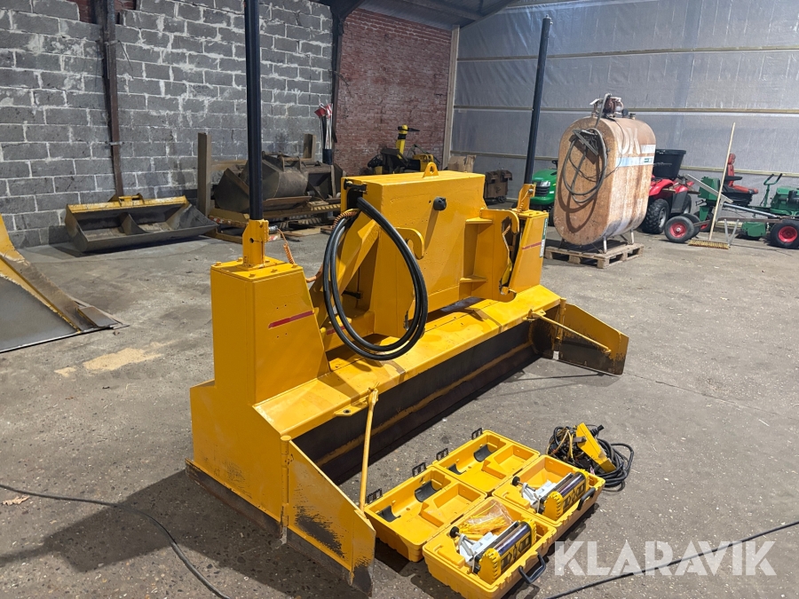 Laserstyret afrettersystem