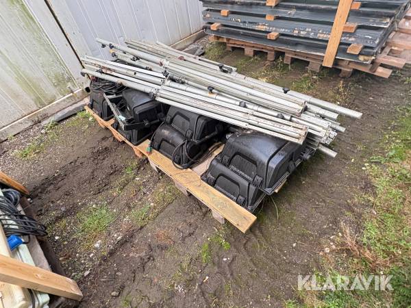 Projektører med stativ Spacelight 3261A