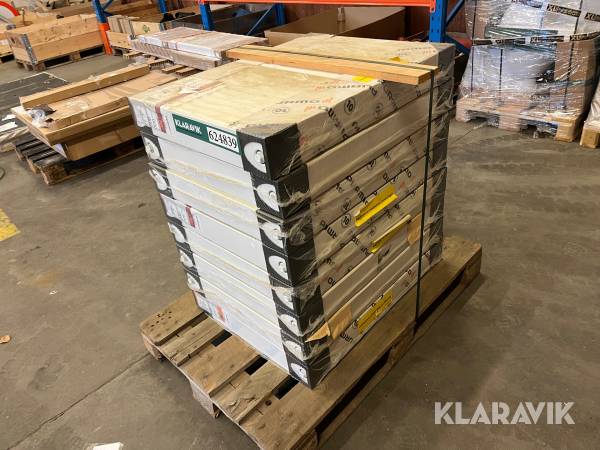 Radiatorer Purmo C22 600x800 hvid 8 stk