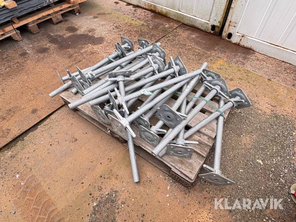 Stilladsben justerbare 25 styk