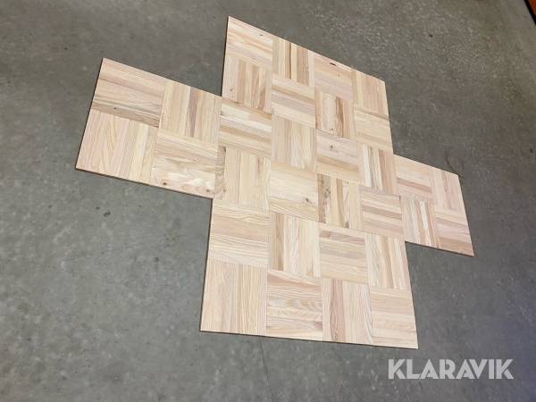 Trægulv Eksportdrvo Ask mosaik 1 Palle = 177,12 m2